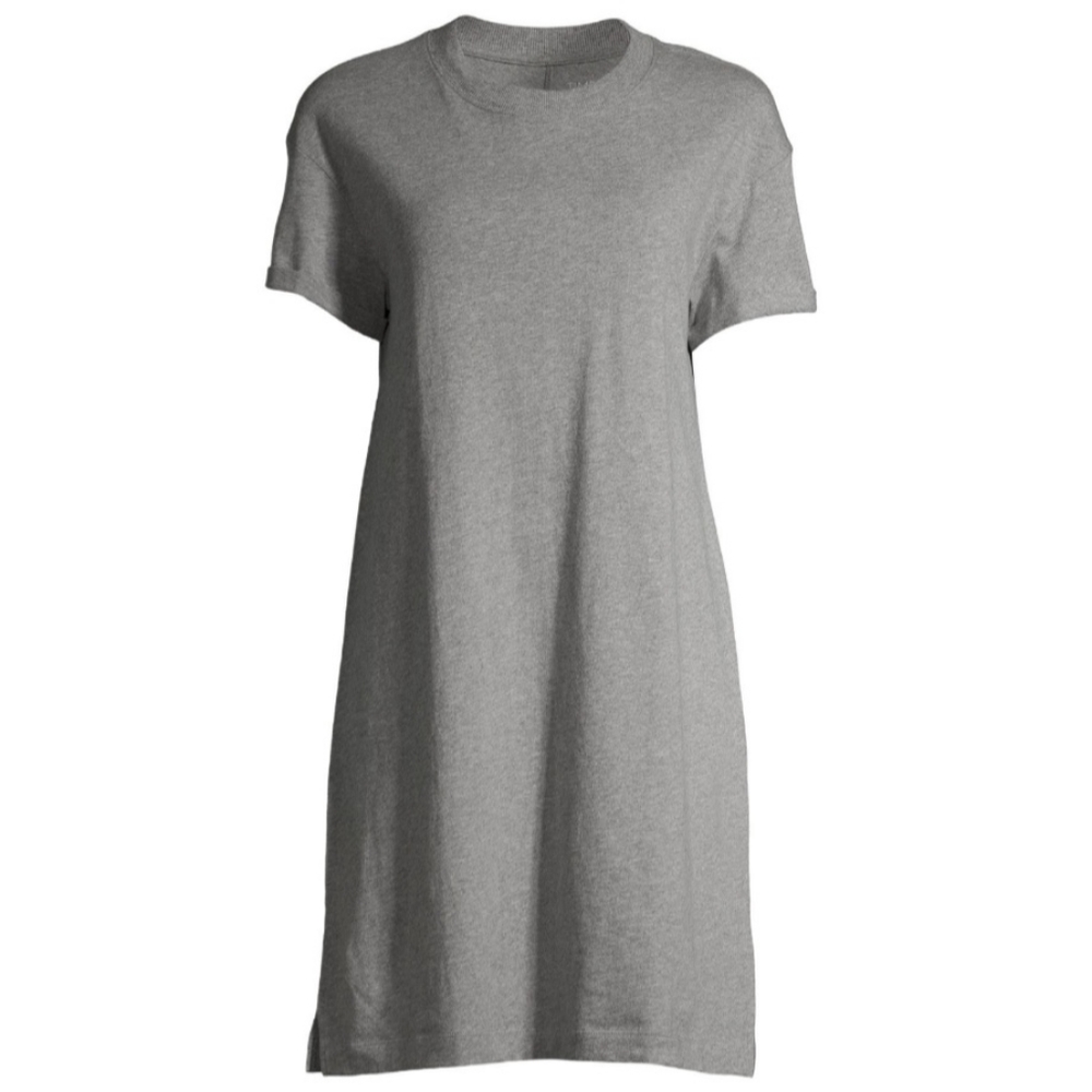 Time and Tru Women's Knit Dress Medium Grey Heather